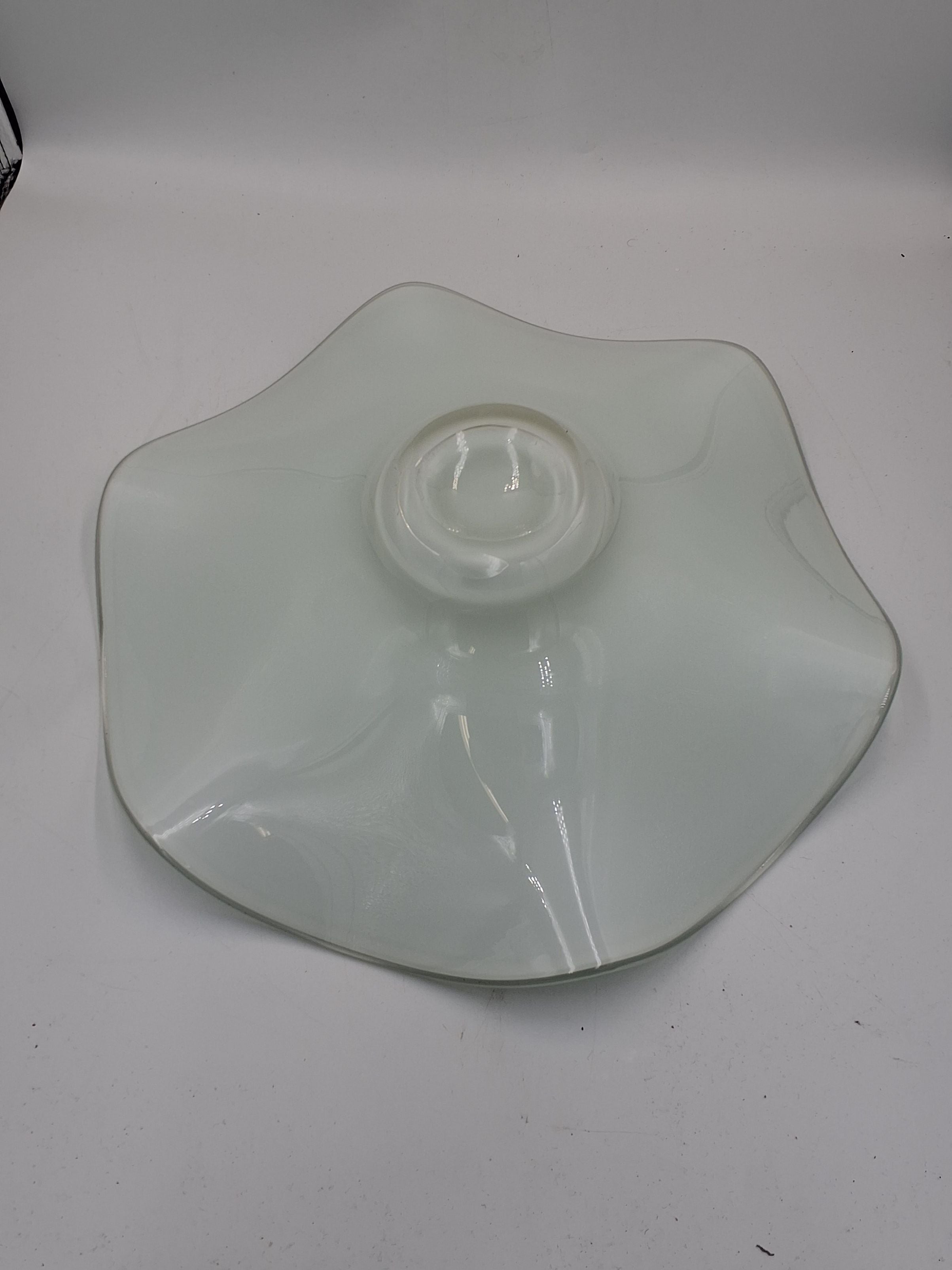 Stor glas skål